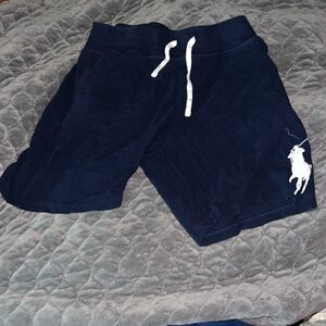 kids polo shorts size large